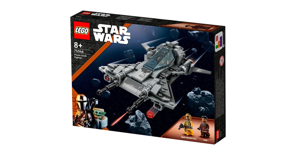LEGO 75346 Star Wars Snubfighter der Piraten, Konstruktionsspielzeug