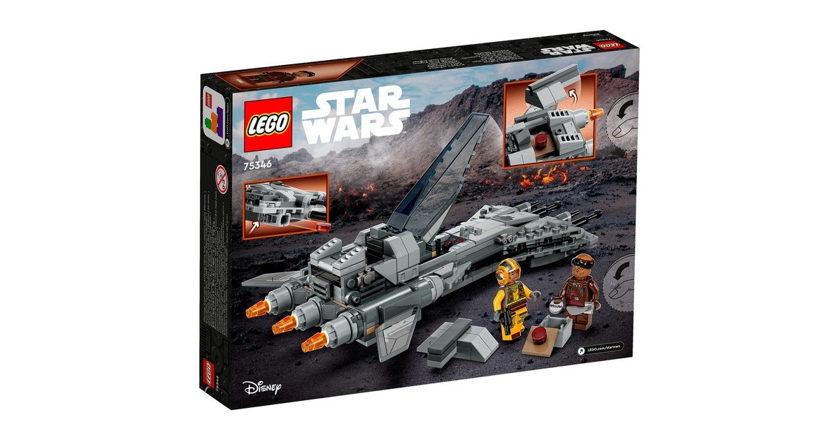 LEGO 75346 Star Wars Snubfighter der Piraten, Konstruktionsspielzeug