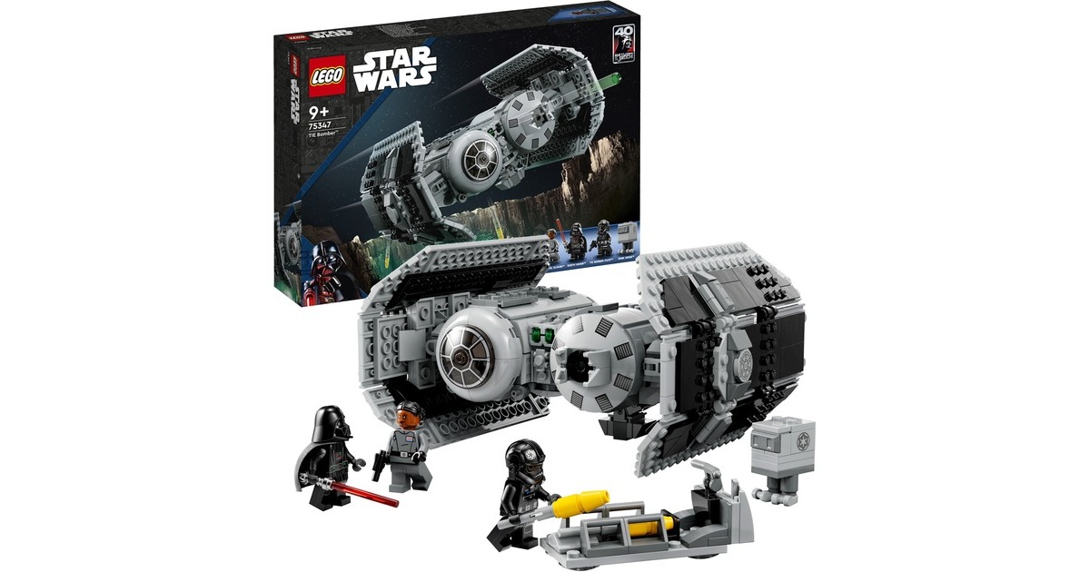 LEGO 75347 Star Wars TIE Bomber, Konstruktionsspielzeug