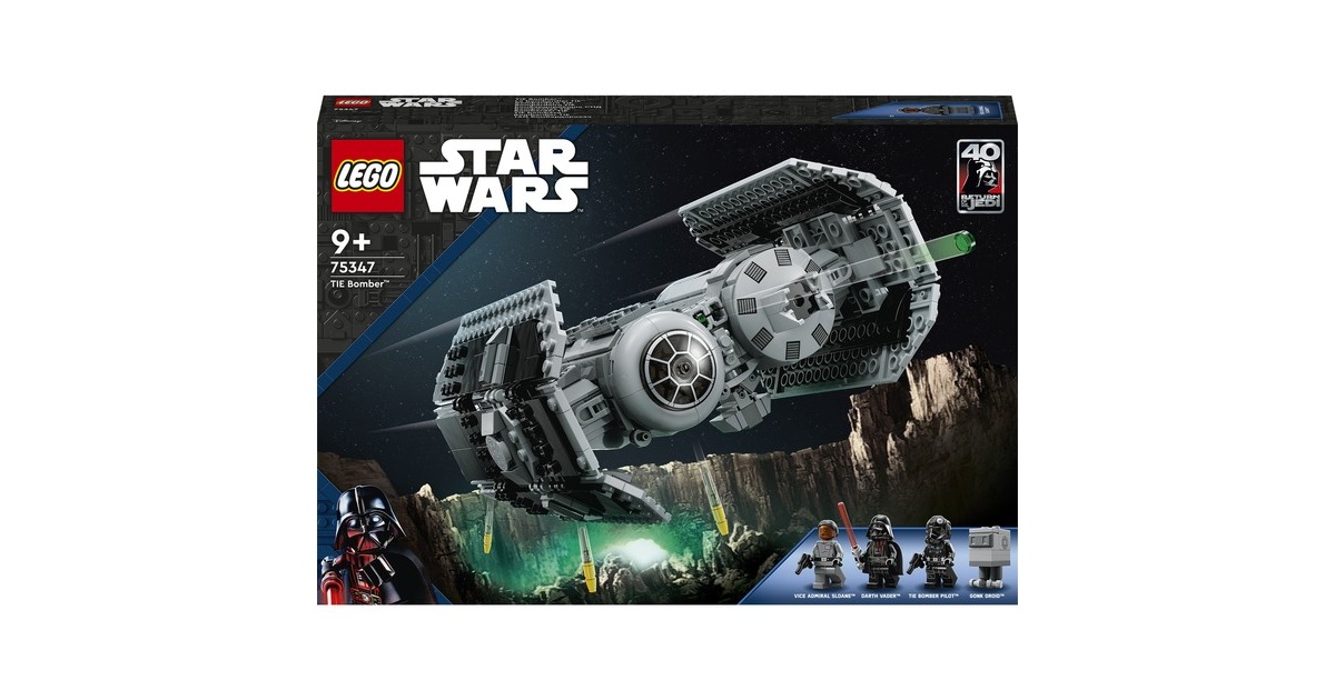 LEGO 75347 Star Wars TIE Bomber, Konstruktionsspielzeug