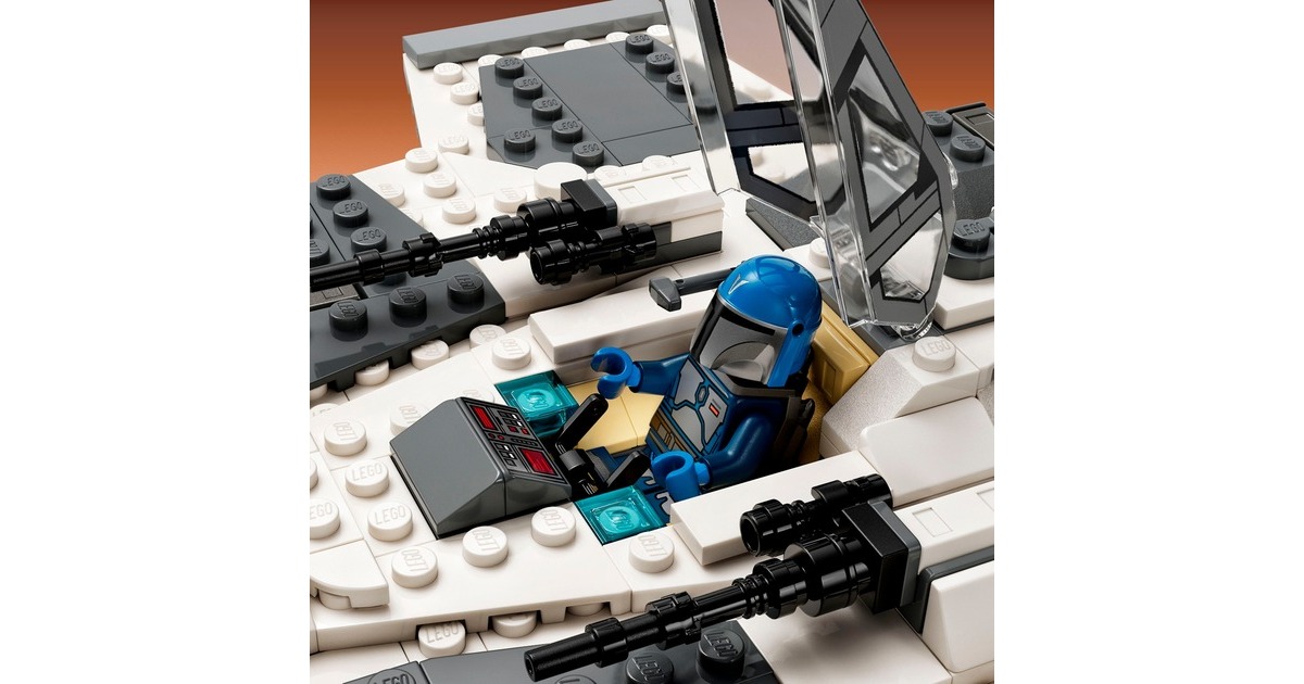 LEGO 75348 Star Wars Mandalorianischer Fang Fighter vs. TIE Interceptor, Konstruktionsspielzeug