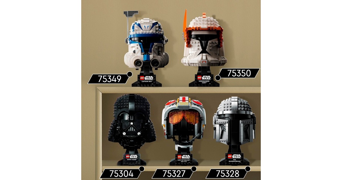 LEGO 75349 Star Wars Captain Rex Helm, Konstruktionsspielzeug