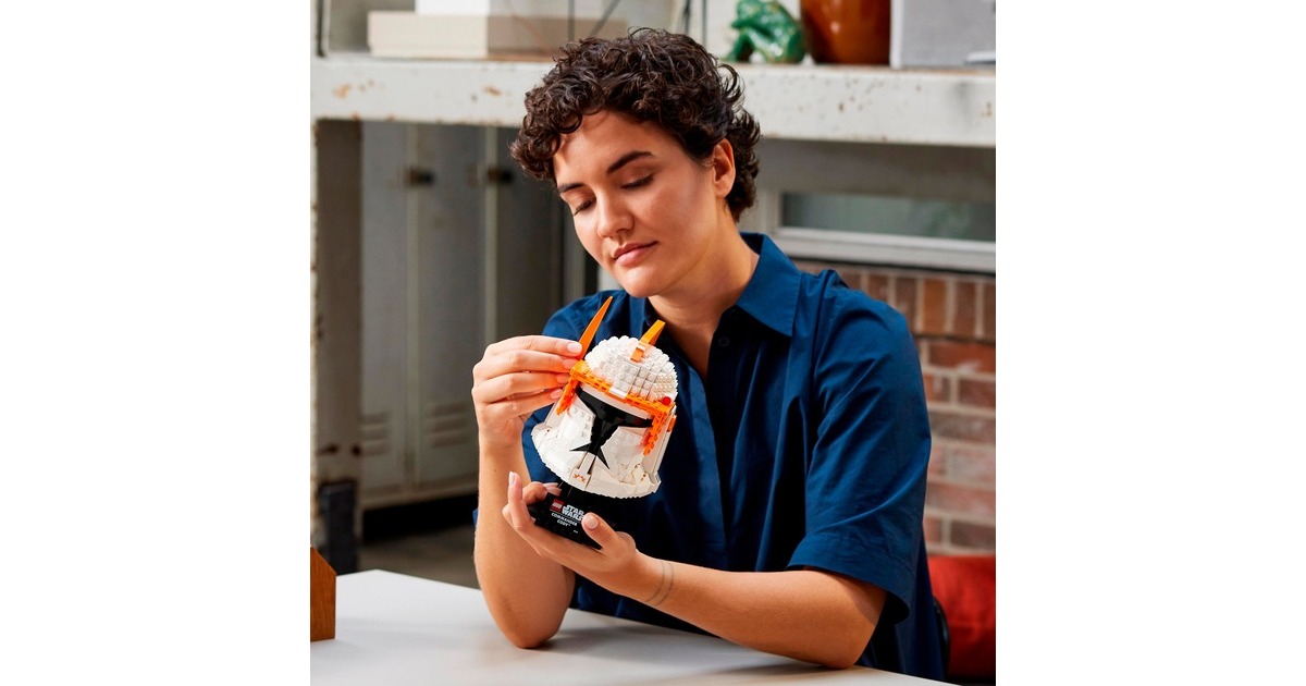 LEGO 75350 Star Wars Clone Commander Cody Helm, Konstruktionsspielzeug