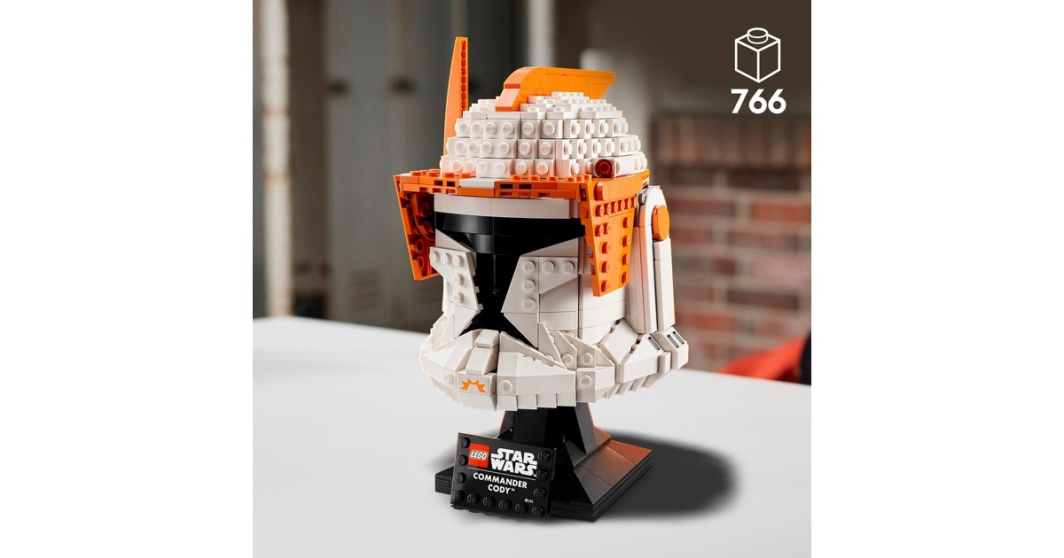 LEGO 75350 Star Wars Clone Commander Cody Helm, Konstruktionsspielzeug