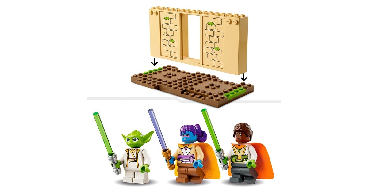 LEGO 75358 Star Wars Tenno Jedi Temple, Konstruktionsspielzeug
