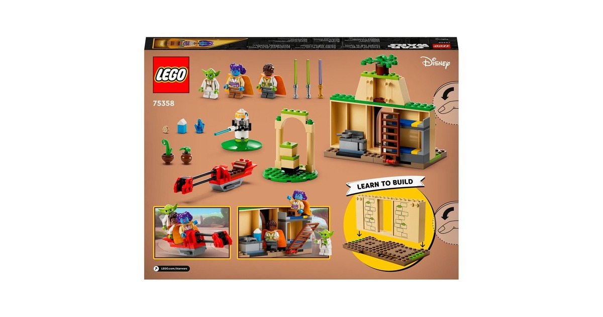 LEGO 75358 Star Wars Tenno Jedi Temple, Konstruktionsspielzeug
