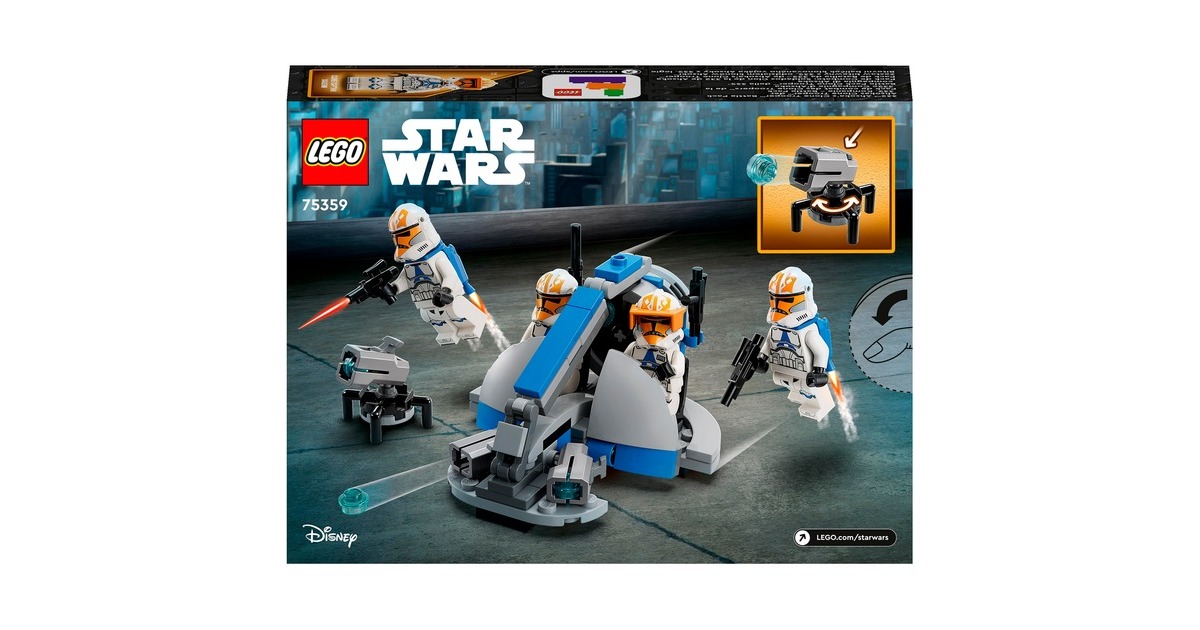 LEGO 75359 Star Wars Ahsokas Clone Trooper der 332. Kompanie - Battle Pack, Konstruktionsspielzeug