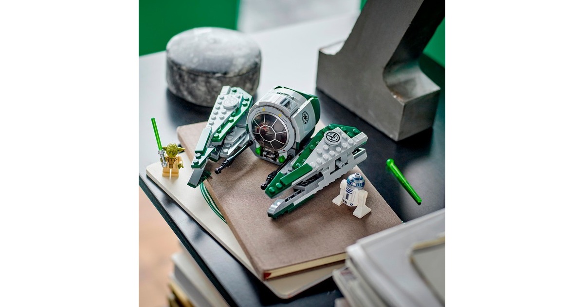 LEGO 75360 Star Wars Yodas Jedi Starfighter, Konstruktionsspielzeug
