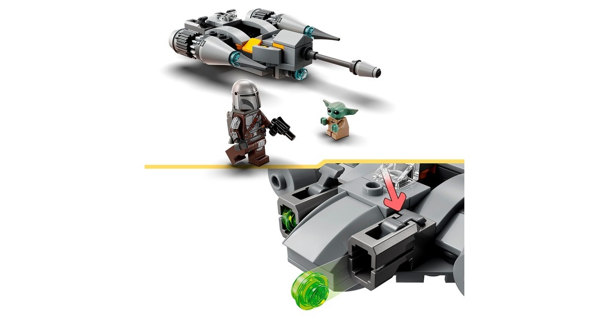 LEGO 75363 Star Wars N-1 Starfighter des Mandalorianers - Microfighter, Konstruktionsspielzeug