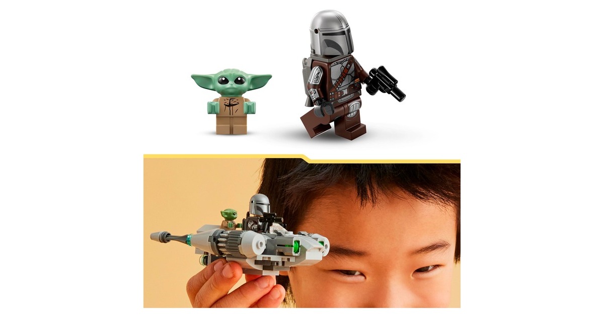 LEGO 75363 Star Wars N-1 Starfighter des Mandalorianers - Microfighter, Konstruktionsspielzeug