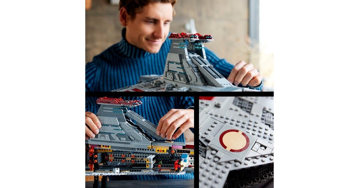 LEGO 75367 Star Wars Republikanischer Angriffskreuzer der Venator-Klasse, Konstruktionsspielzeug(Outlet) LEGO 75367 Star Wars Republikanischer Angriffskreuzer der Venator-Klasse, Konstruktionsspielzeug(Outlet)