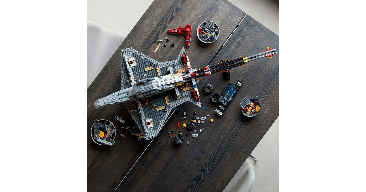 LEGO 75367 Star Wars Republikanischer Angriffskreuzer der Venator-Klasse, Konstruktionsspielzeug