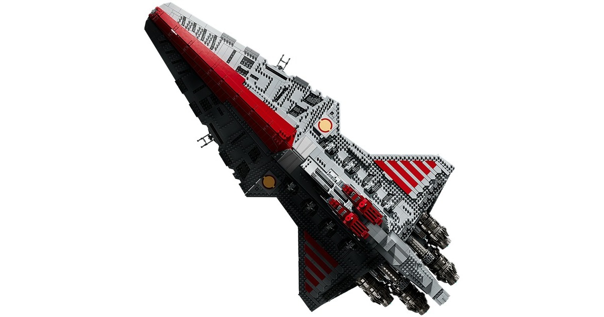 LEGO 75367 Star Wars Republikanischer Angriffskreuzer der Venator-Klasse, Konstruktionsspielzeug
