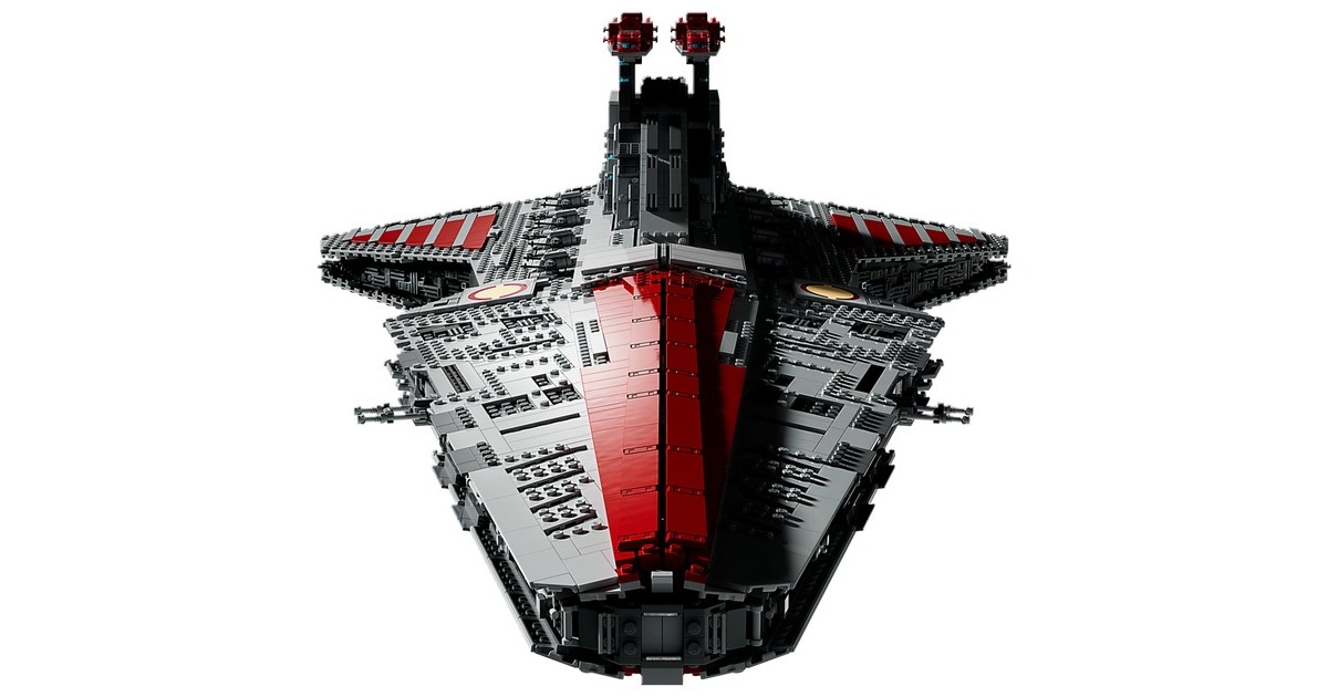 LEGO 75367 Star Wars Republikanischer Angriffskreuzer der Venator-Klasse, Konstruktionsspielzeug