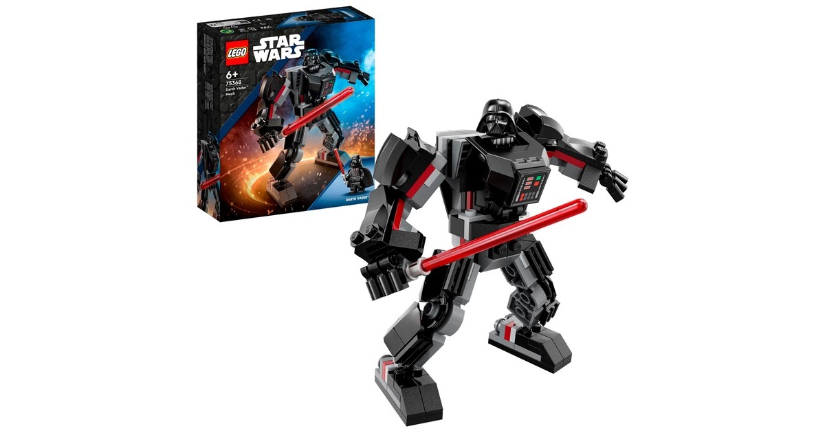 LEGO 75368 Star Wars Darth Vader Mech, Konstruktionsspielzeug