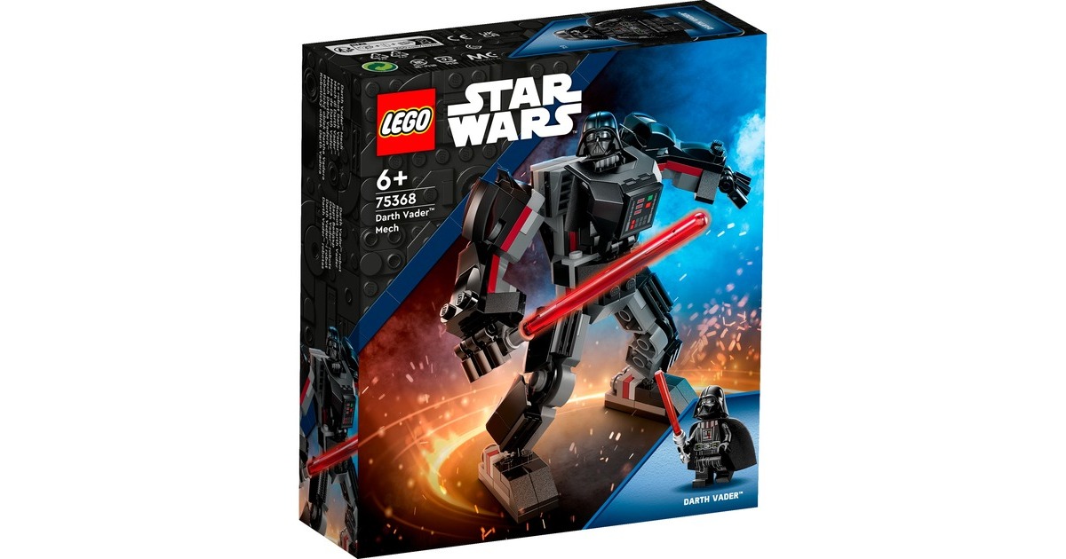 LEGO 75368 Star Wars Darth Vader Mech, Konstruktionsspielzeug