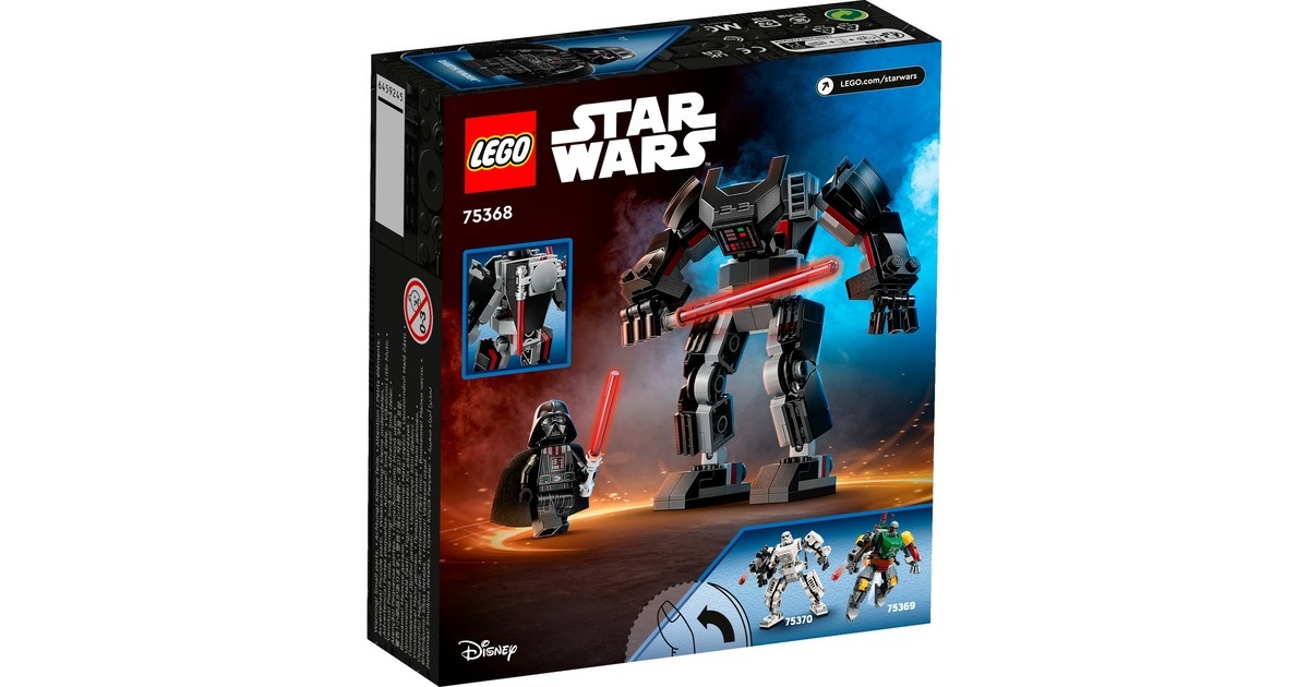 LEGO 75368 Star Wars Darth Vader Mech, Konstruktionsspielzeug