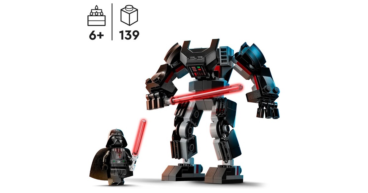 LEGO 75368 Star Wars Darth Vader Mech, Konstruktionsspielzeug