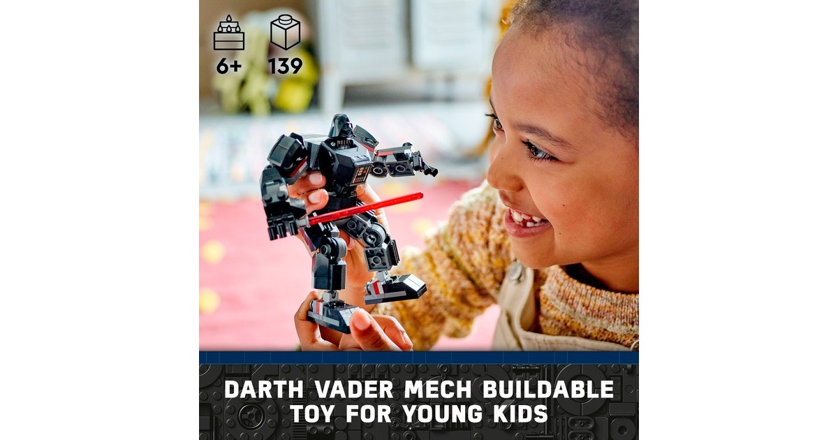 LEGO 75368 Star Wars Darth Vader Mech, Konstruktionsspielzeug