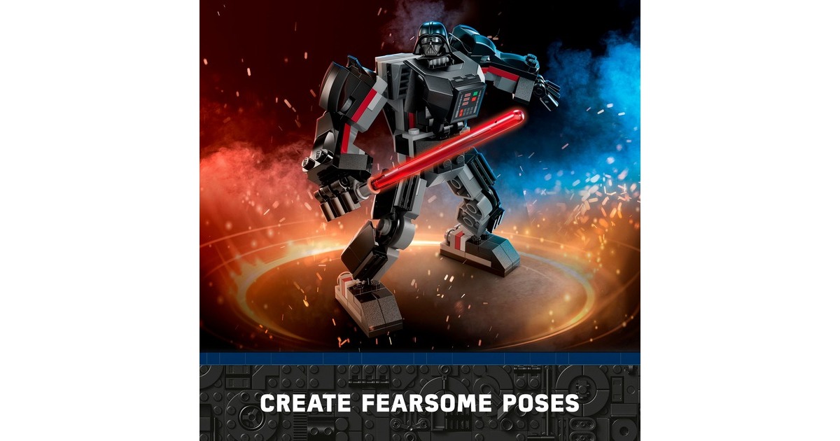LEGO 75368 Star Wars Darth Vader Mech, Konstruktionsspielzeug