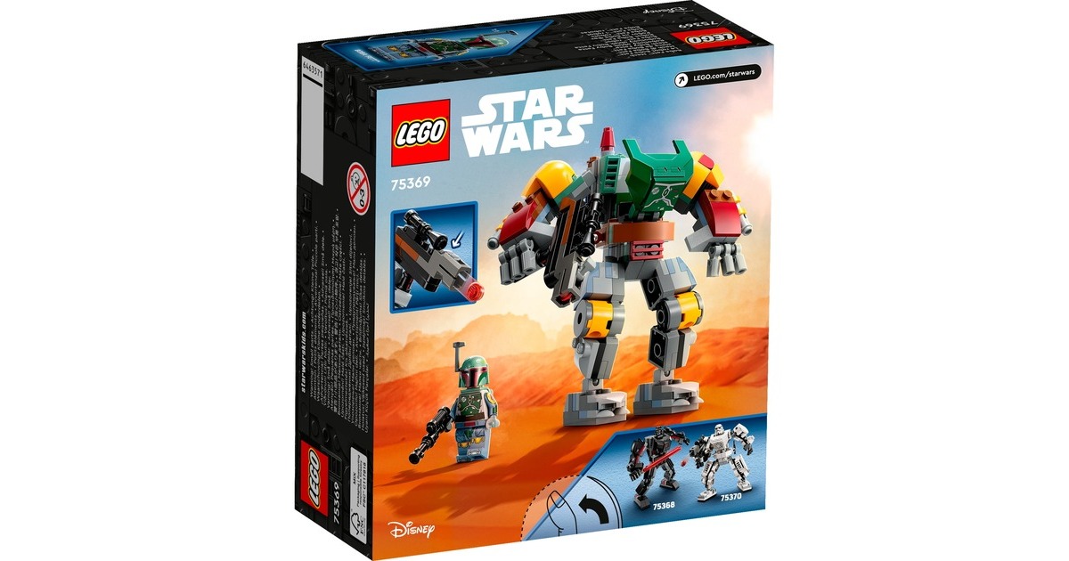 LEGO 75369 Star Wars Boba Fett Mech, Konstruktionsspielzeug