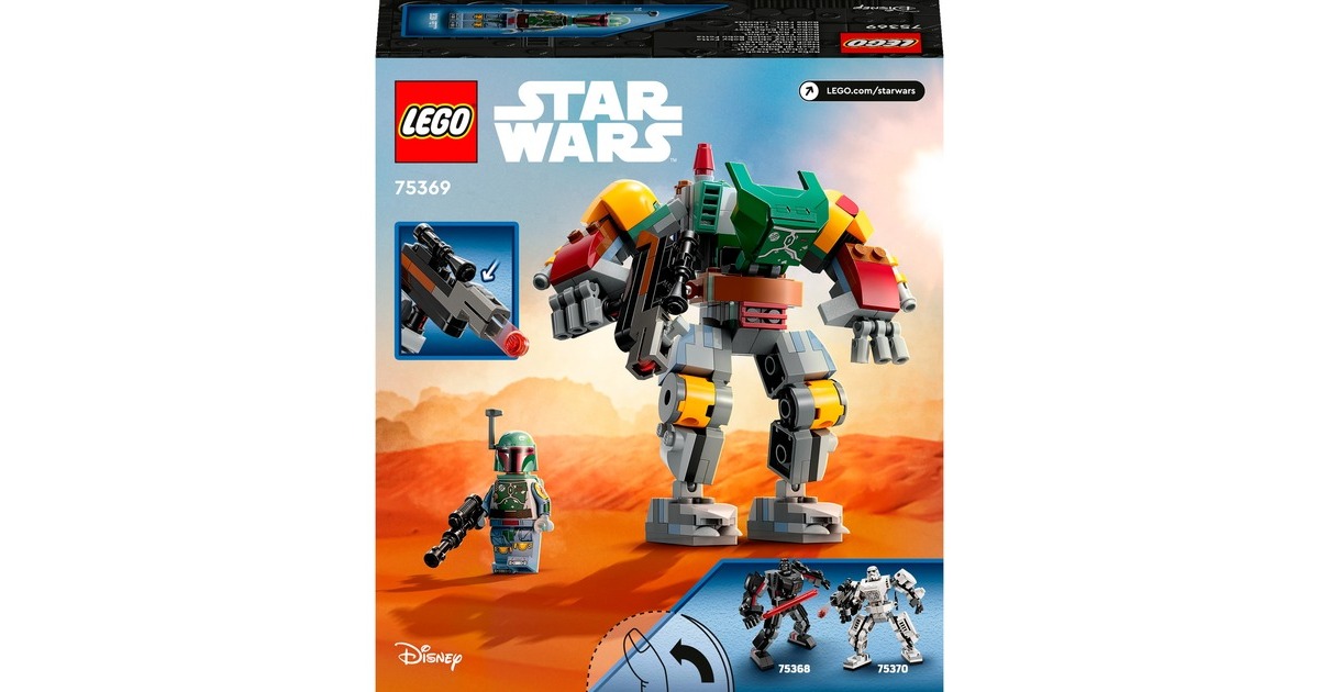 LEGO 75369 Star Wars Boba Fett Mech, Konstruktionsspielzeug