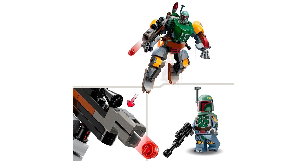 LEGO 75369 Star Wars Boba Fett Mech, Konstruktionsspielzeug