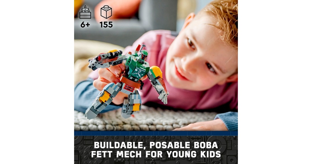 LEGO 75369 Star Wars Boba Fett Mech, Konstruktionsspielzeug