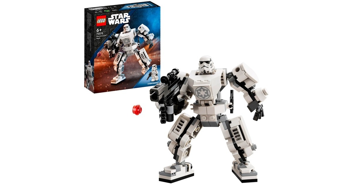 LEGO 75370 Star Wars Sturmtruppler Mech, Konstruktionsspielzeug