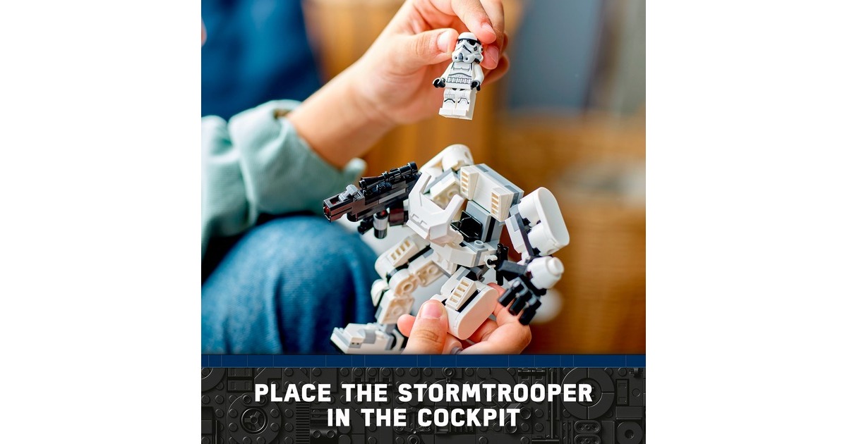 LEGO 75370 Star Wars Sturmtruppler Mech, Konstruktionsspielzeug