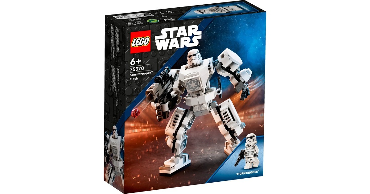 LEGO 75370 Star Wars Sturmtruppler Mech, Konstruktionsspielzeug