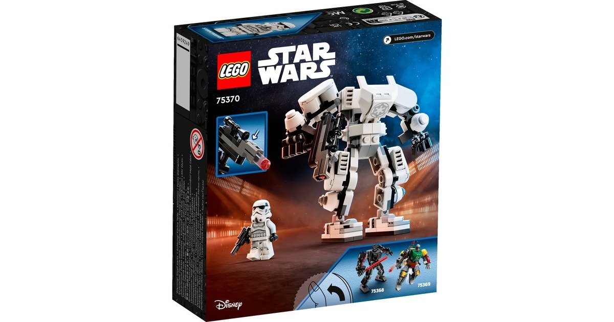 LEGO 75370 Star Wars Sturmtruppler Mech, Konstruktionsspielzeug