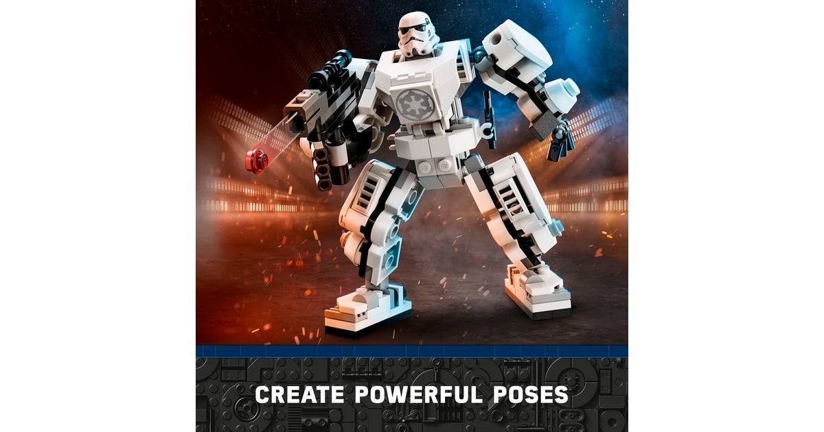 LEGO 75370 Star Wars Sturmtruppler Mech, Konstruktionsspielzeug