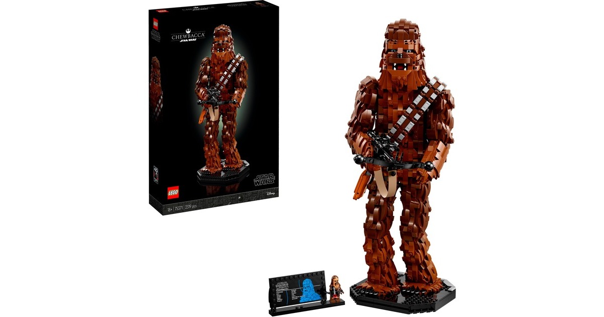 LEGO 75371 Star Wars Chewbacca, Konstruktionsspielzeug