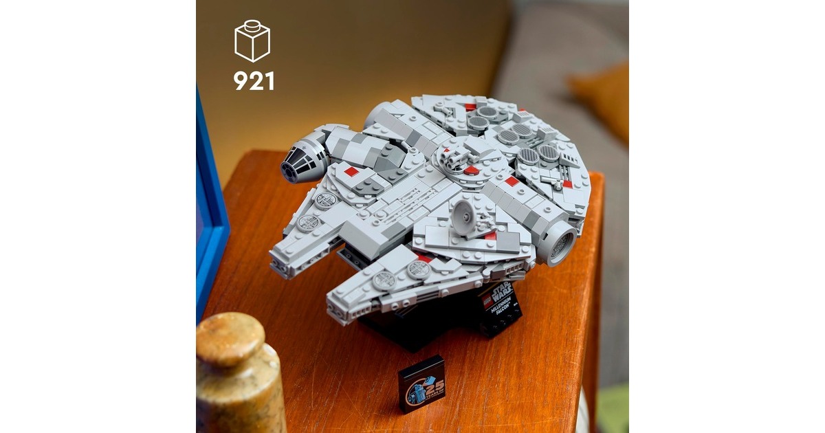 LEGO 75375 Star Wars Millennium Falcon, Konstruktionsspielzeug