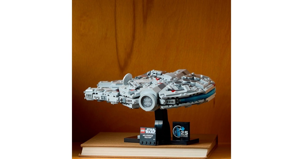 LEGO 75375 Star Wars Millennium Falcon, Konstruktionsspielzeug