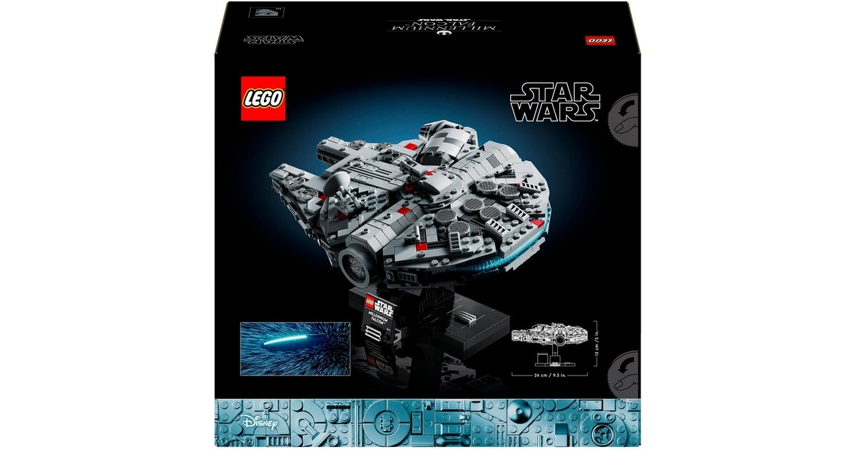 LEGO 75375 Star Wars Millennium Falcon, Konstruktionsspielzeug