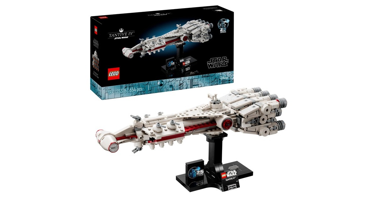 LEGO 75376 Star Wars Tantive IV, Konstruktionsspielzeug