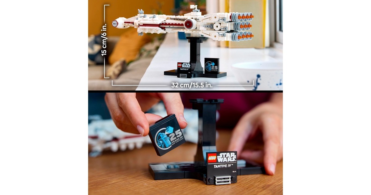 LEGO 75376 Star Wars Tantive IV, Konstruktionsspielzeug