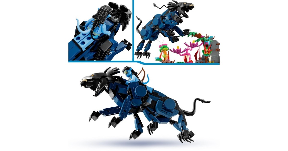 LEGO 75571 Avatar Neytiri und Thanator vs. Quaritch im MPA, Konstruktionsspielzeug