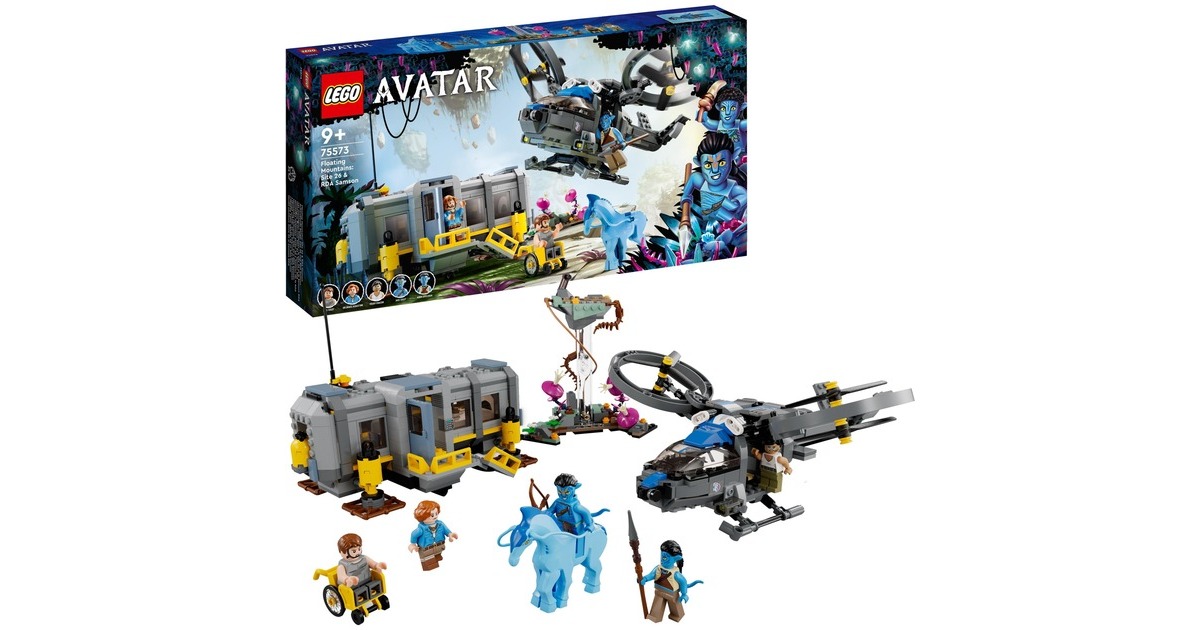 LEGO 75573 Avatar Schwebende Berge: Site 26 und RDA Samson, Konstruktionsspielzeug