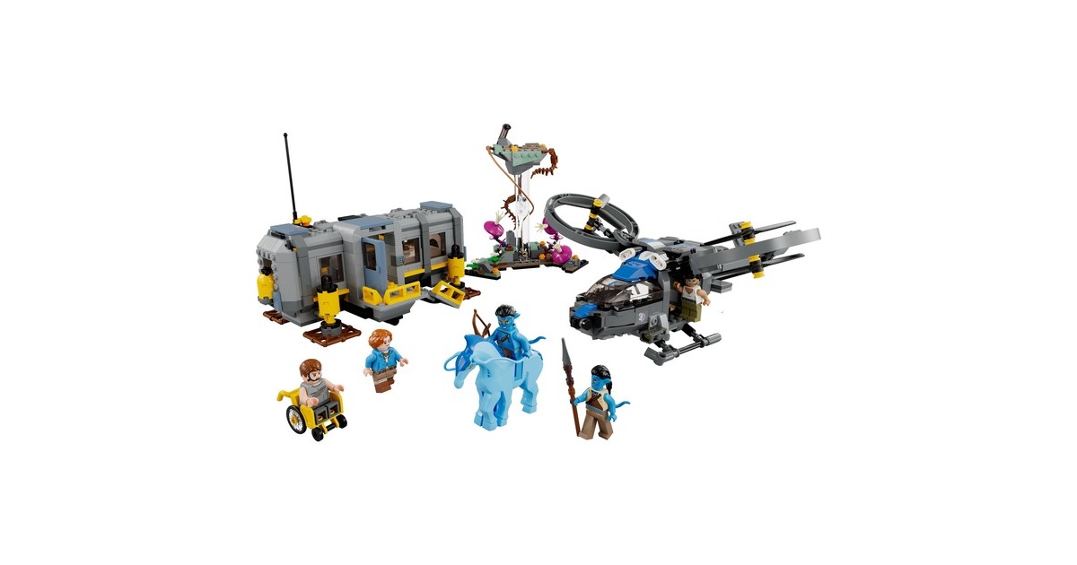 LEGO 75573 Avatar Schwebende Berge: Site 26 und RDA Samson, Konstruktionsspielzeug