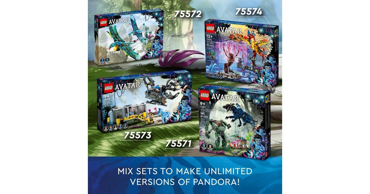 LEGO 75574 Avatar Toruk Makto und der Baum der Seelen, Konstruktionsspielzeug