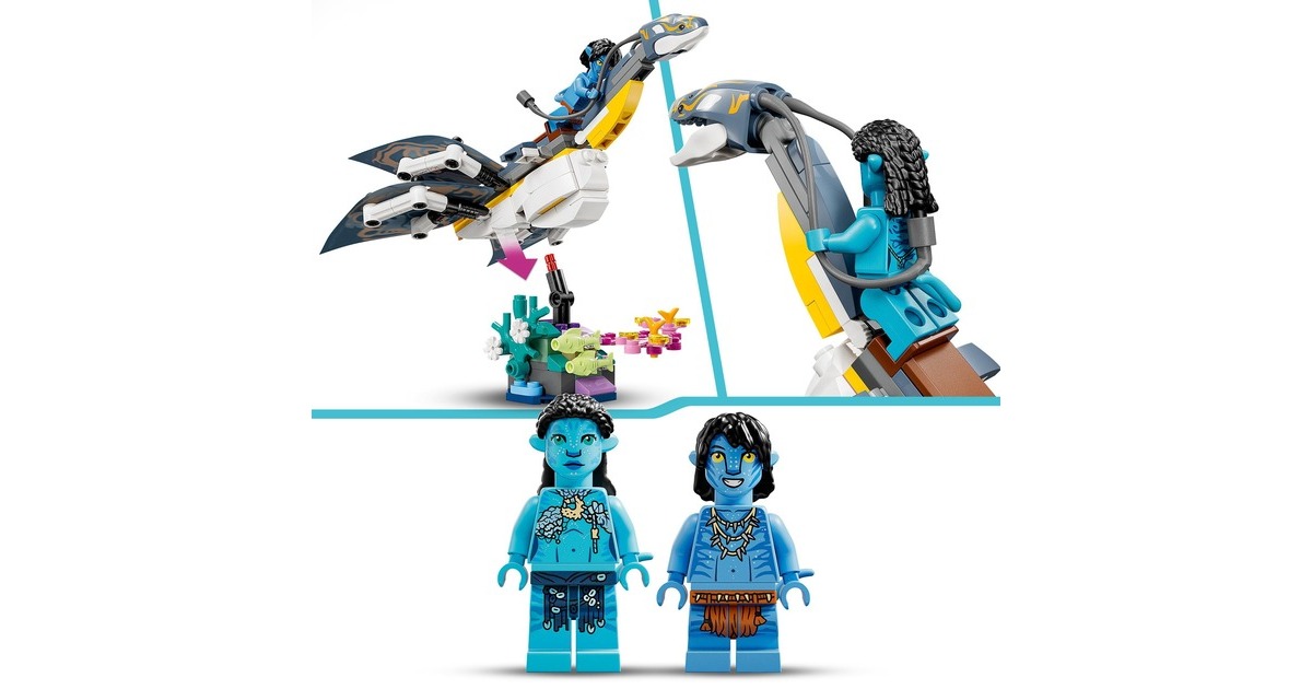 LEGO 75575 Avatar Entdeckung des Ilu, Konstruktionsspielzeug