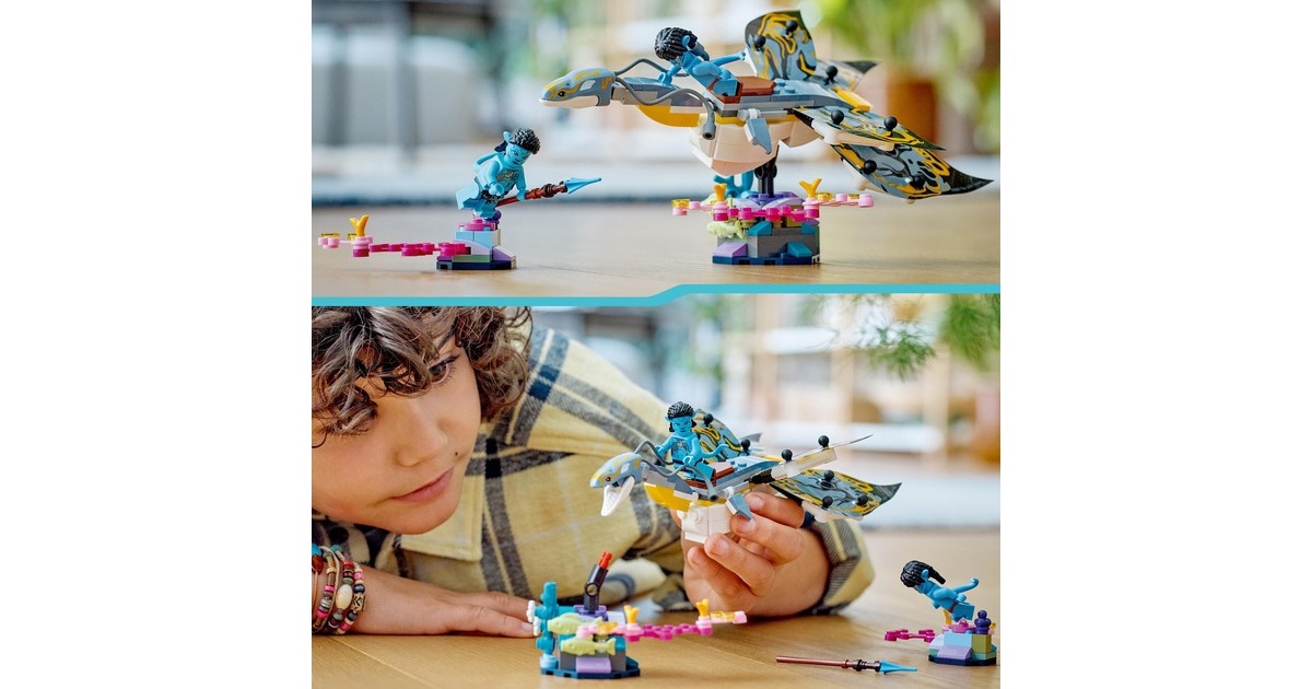 LEGO 75575 Avatar Entdeckung des Ilu, Konstruktionsspielzeug