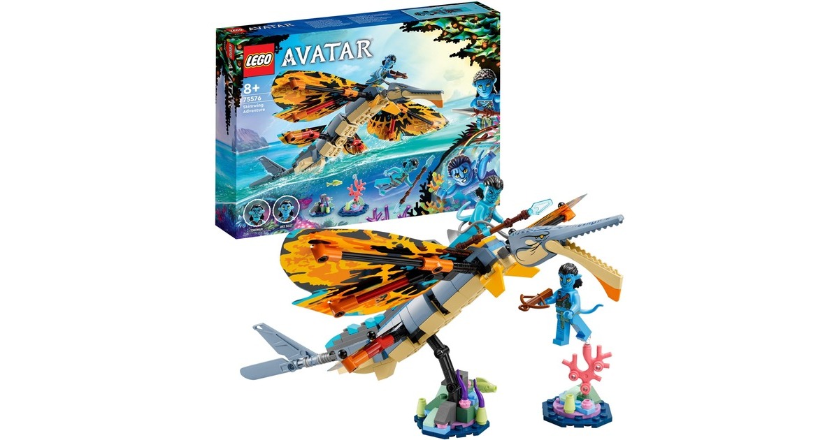 LEGO 75576 Avatar Skimwing Abenteuer, Konstruktionsspielzeug