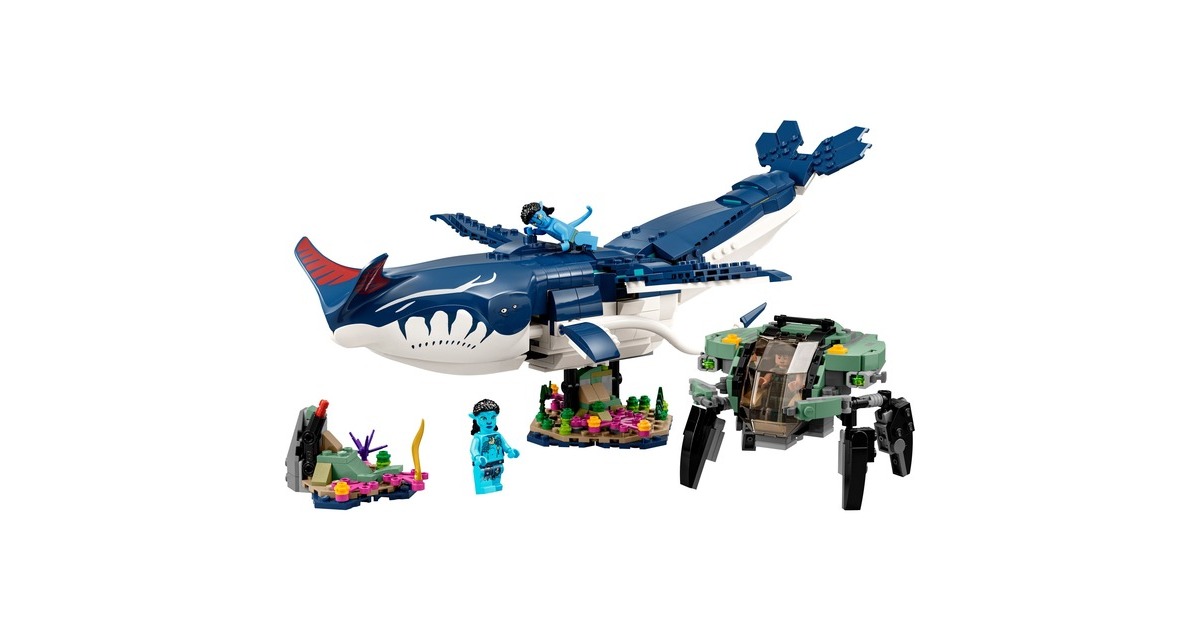 LEGO 75579 Avatar Payakan der Tulkun und Krabbenanzug, Konstruktionsspielzeug
