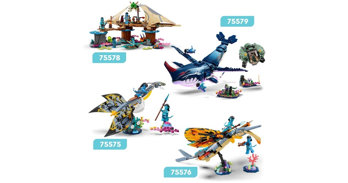 LEGO 75579 Avatar Payakan der Tulkun und Krabbenanzug, Konstruktionsspielzeug