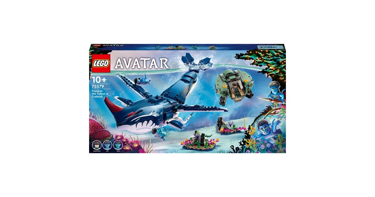 LEGO 75579 Avatar Payakan der Tulkun und Krabbenanzug, Konstruktionsspielzeug