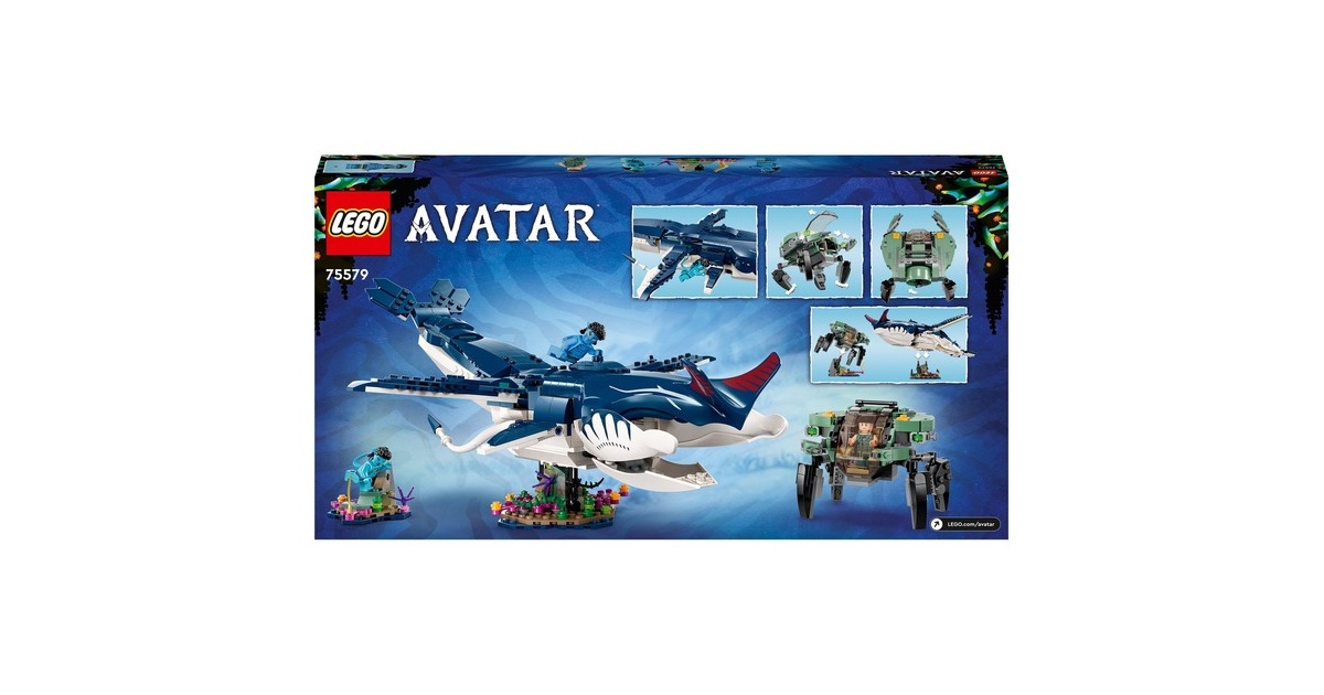 LEGO 75579 Avatar Payakan der Tulkun und Krabbenanzug, Konstruktionsspielzeug